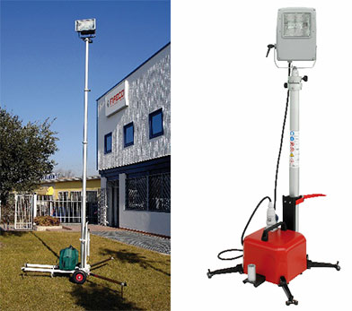 Portable Telescoping Mast and Lighting Solutions