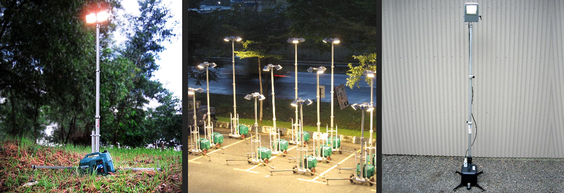 Portable Telescoping Mast and Lighting Solutions Fireco US